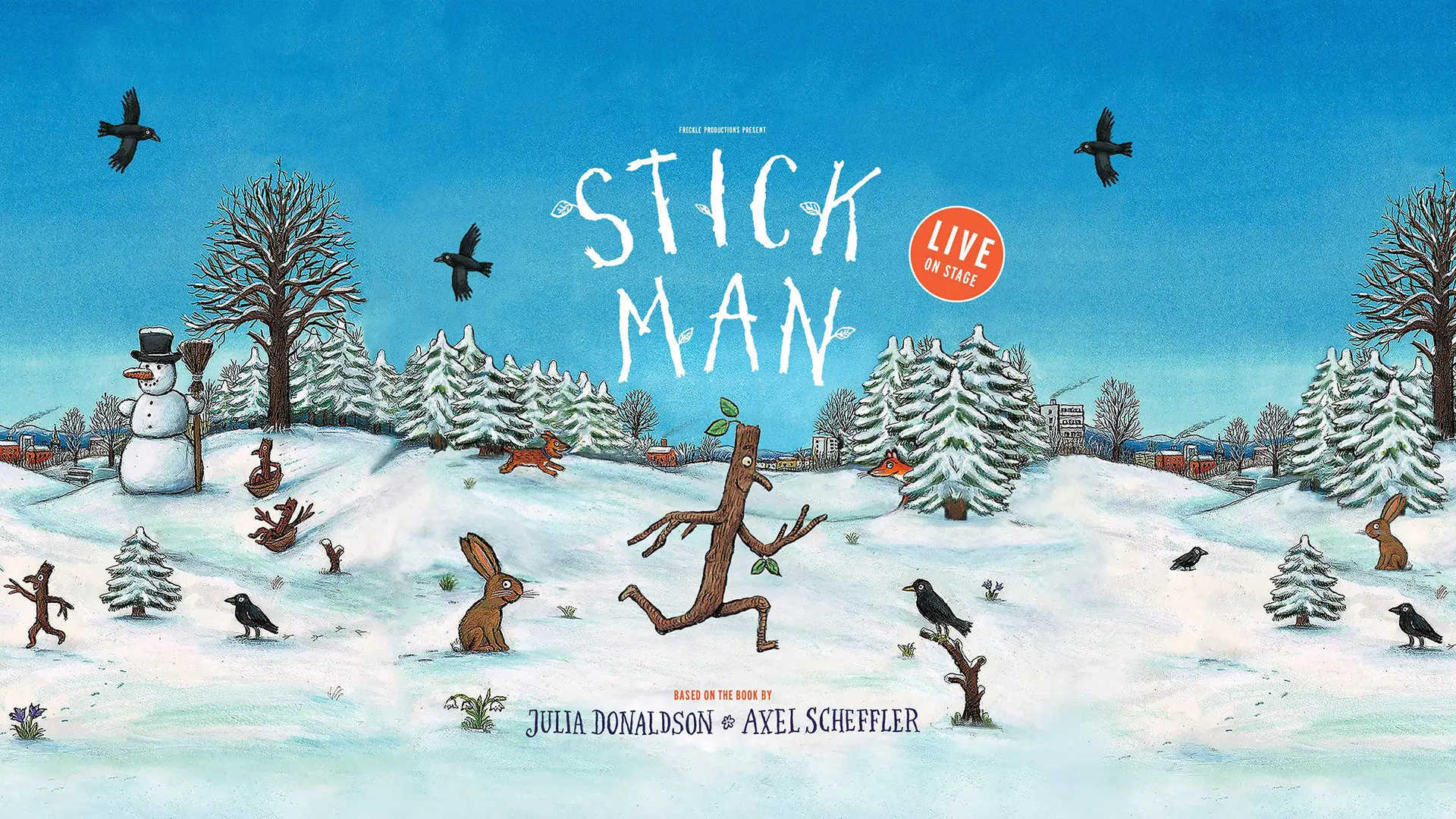 Stick man On Stage Video holding image